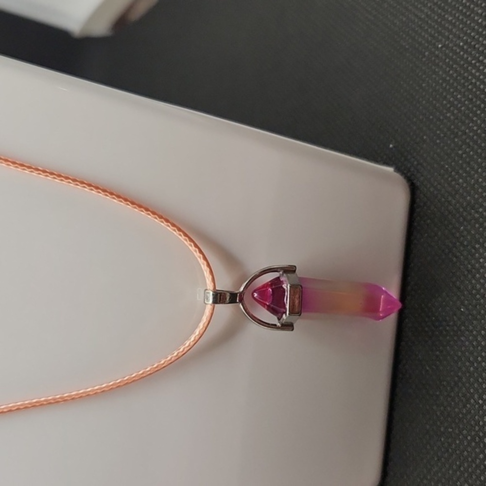 Crystal Kunzite‎ Necklace